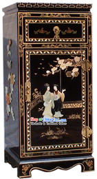 Chinese Palace Lacquer Ware Cabinet 3