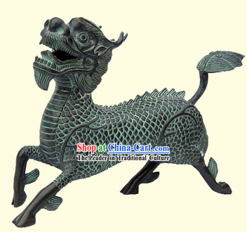 Antique Chinese Bronze Kylin