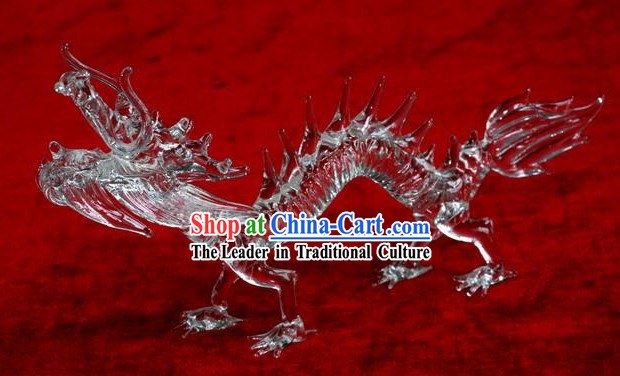 Chinese Classic Coloured Glaze Works-Flying Dragon