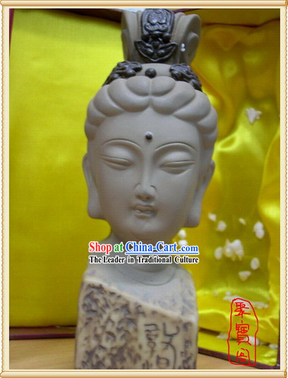 China Dunhuang Buddha Head Handicraft