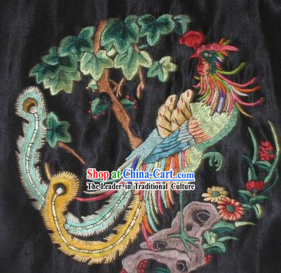 Chinese Hand Embroidered Handicraft-Phoenix