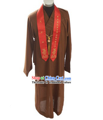 Chinese Shaolin Monk Robe _ Monk Costume