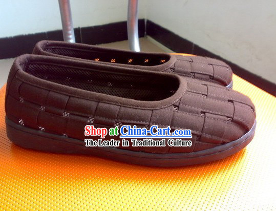 Kung Fu Practice Monk Shoes of Shaolin Temple _Coffee_