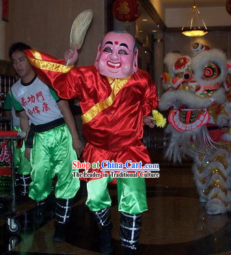 Happy Celebration Laughing Mask and Costumes Set