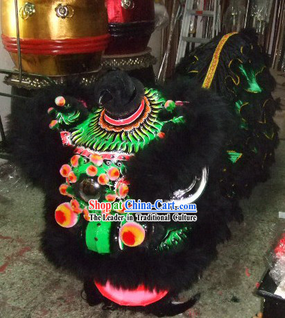 Top Professional Two Persons FUT SAN Lion Costumes Complete Set