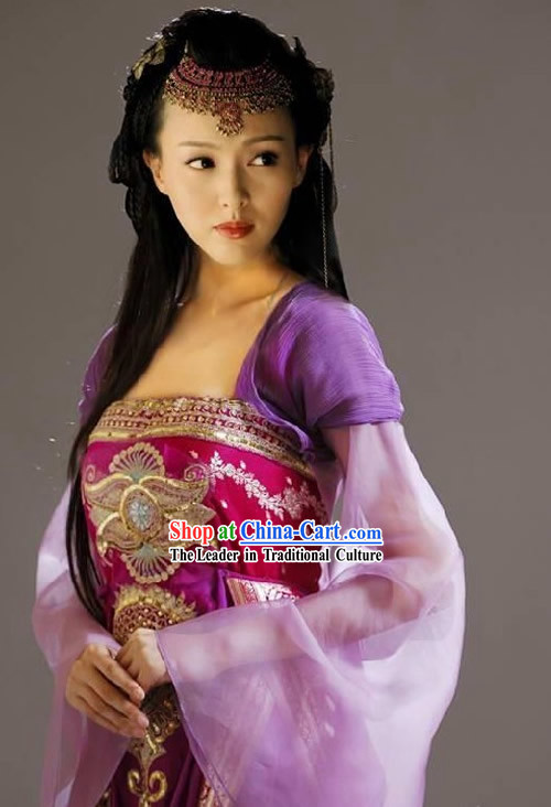 Zi Xuan Costume in Chinese Paladin TV Drama Costumes Film Costume