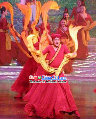 Chinese Yangge Dance Costume for Men