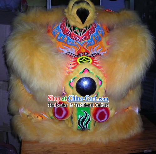 Traditional Festival Celebration Lion Dance Costume Complete Set