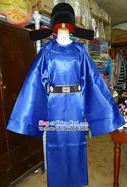 Ming Dynasty Government Official Costume and Hat