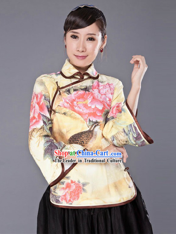 Traditional Chinese Minguo Blouse for Women