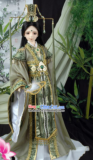 Ancient Chinese Emperor Costumes Complete Set