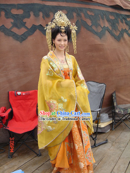 Ancient Chinese Empress Phoenix Headwear Set