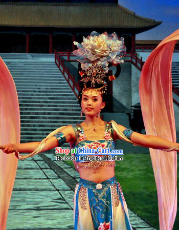 Ancient Chinese Tang Dynasty Empress Palace Dance Costumes