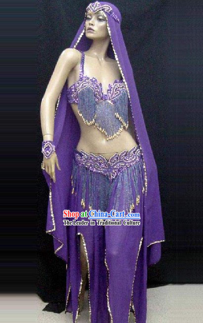 Ancient Belly Dance Costumes Complete Set for Women