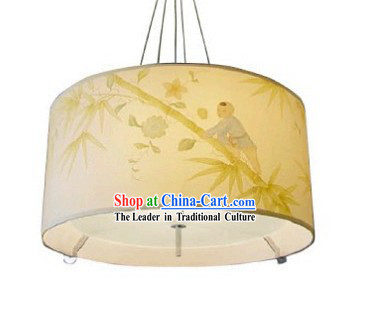 Hand Painted Chinese Silk Lantern