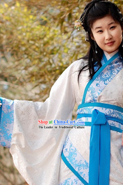 Han Chinese Clothing Qu Ju Garment Set for Women
