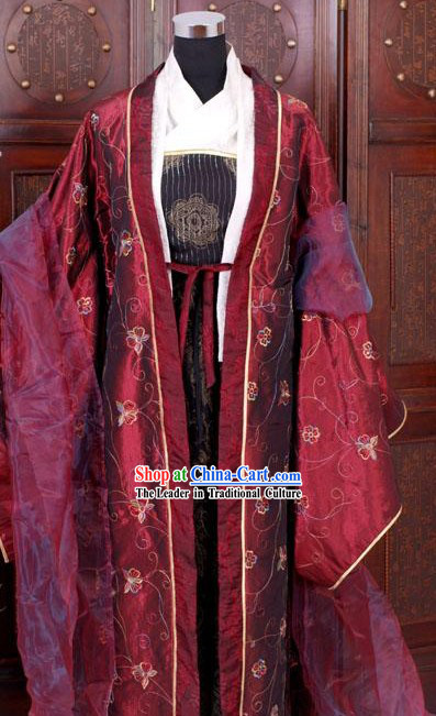 Ancient Tang Song Dynasty Royal Lady Dress Set for Mother