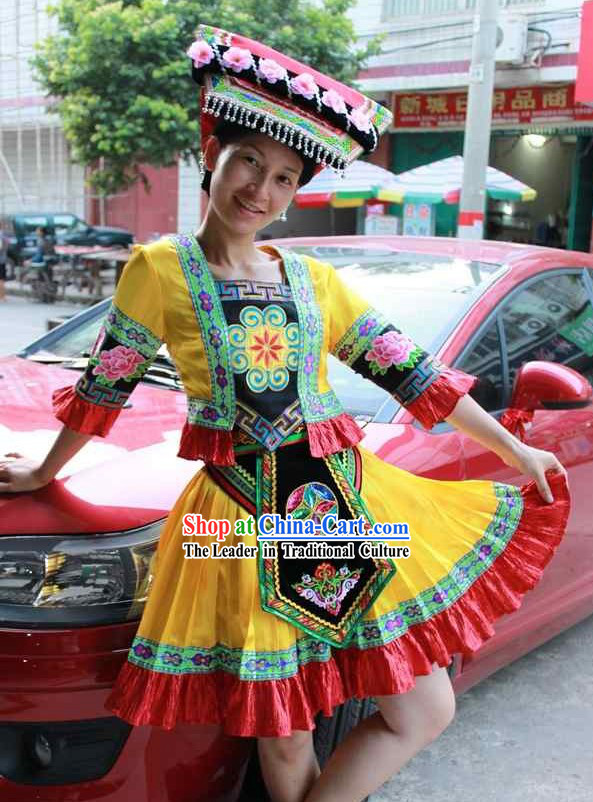 Chinese Minority Dance Costume