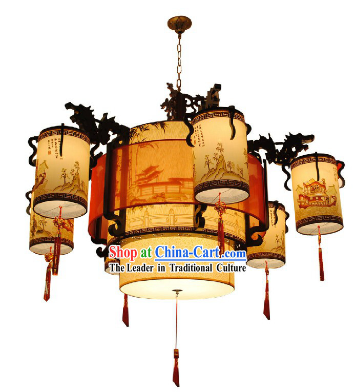 661 Inches Chinese Large Palace Lantern Set