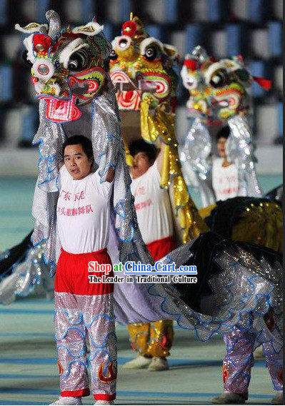 Peking Olympic Games Kylin Dance Costume Complete Set