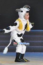 Chinese Cow Dance Costumes for Kids