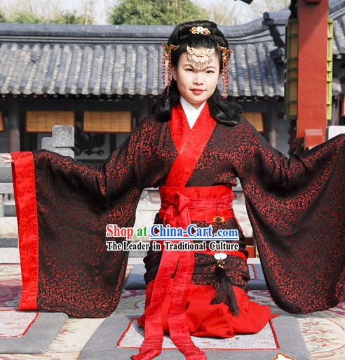 Ancient Chinese Han Empress Wedding Dress for Women