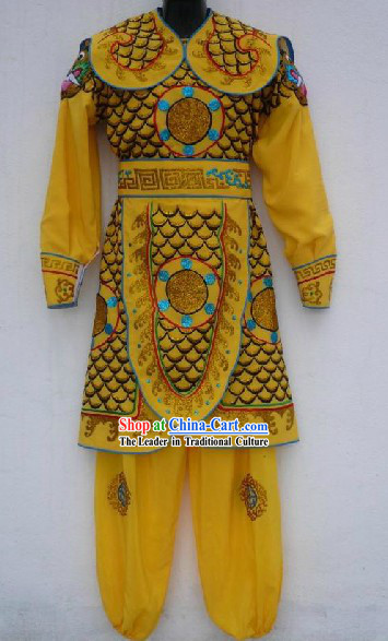 Chinese Opera Palace Guard Official Costumes for Men
