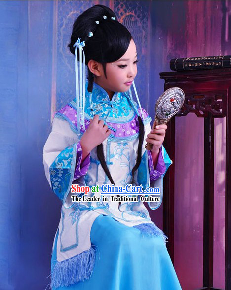 Traditional Chinese Clothing Complete Set for Kids