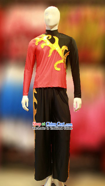 Traditional Chinese Drummer Player Costumes for Men