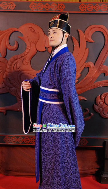 Ancient Chinese Han Dynasty Official Clothing