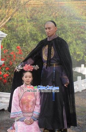 Black Bu Bu Jing Xin TV Drama Qing Dynasty Prince Mantle