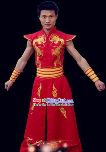 Traditional Drum Dance Costumes for Men