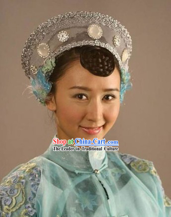 Traditional Chinese Wife Hat of Big Family