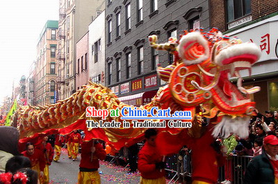 Supreme Chinese Lunar New Year Dragon Dance Costumes Complete Set