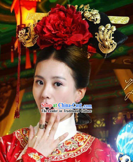 Qing Dynasty Chinese Imperial Princess Phoenix Headpieces