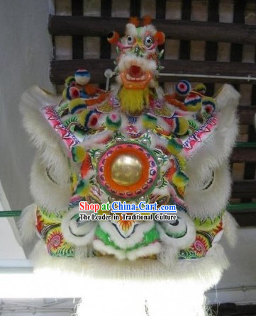 Hand Made Chinese Dragon Lion Head for Display or Important Performance