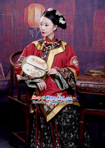Ming Dynasty Minguo Style Wife Clothes for Women