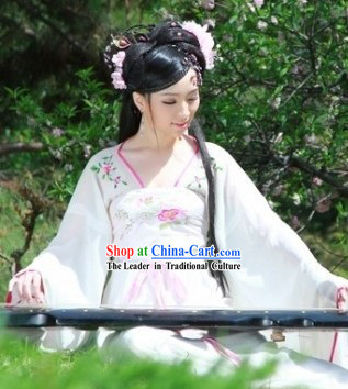 Ancient Chinese Musician Costumes Complete Set