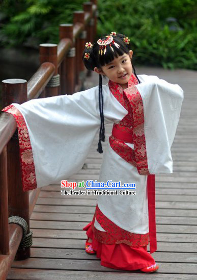 Ancient Chinese Clothing for Female Kids