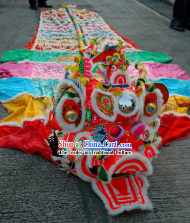 Traditional Chinese Super Kylin Dance Costumes Complete Set