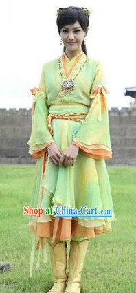 Chinese Ancient Fairy Clothes Complete Set for Women