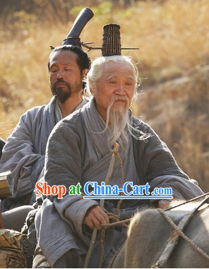 Ancient Chinese Wise Man Dresses and Coronet Complete Set