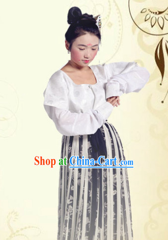 Traditional Classical Han Dynasty Clothes for Girls