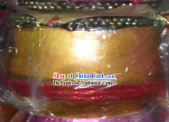 Handmade 22 Inches Gold Lion Dance Drum