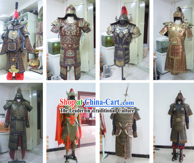 Custom Tailored Film and Stage Performance Ancient Armor Costumes According to Your Picture