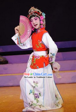 Chinese Opera Selling Water Hua Dan Costumes for Children