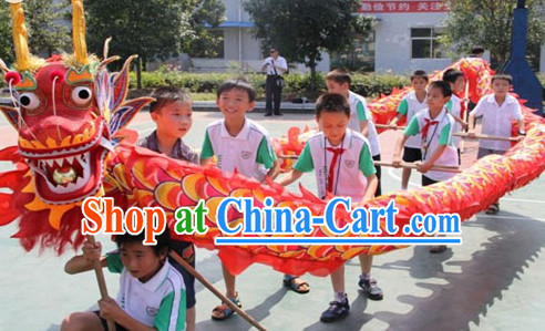 Chinese New Year Festival Celebration Dragon Costume Complete Set for 10 Kids