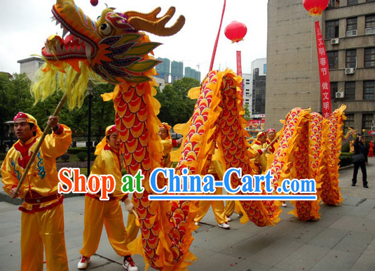 Chinese New Year Adult Dragon Dance Costume Complete Set