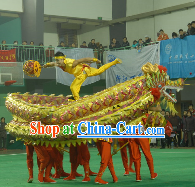 Professional Competition and Performance Dragon Dancing Equipment Complete Set
