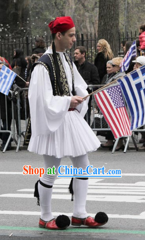 Traditional Greek Tsolias Costumes for Men